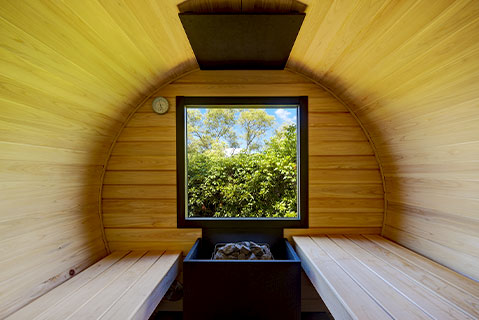 Villa Type A with open-air hot spring bath