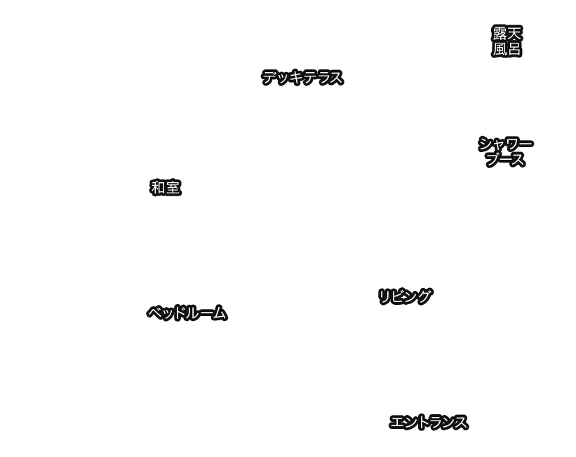 画像：間取り図